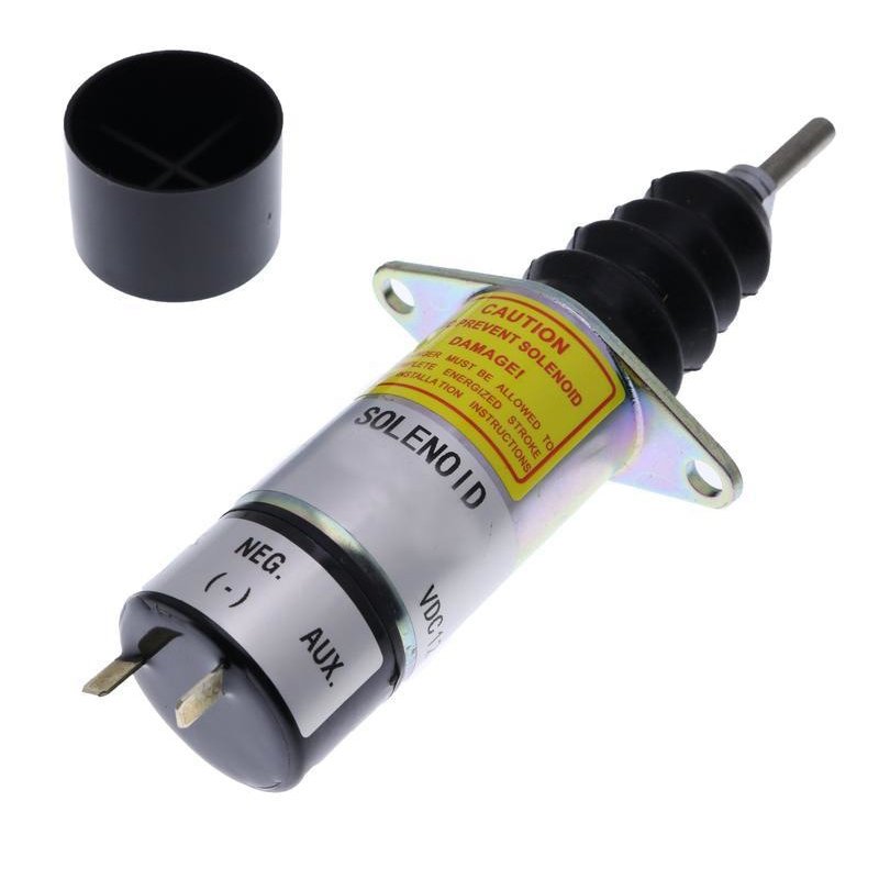 Diesel Stop Solenoid 091543 091544 For Miller 12Vdc 20A Hold Type 1502 Series