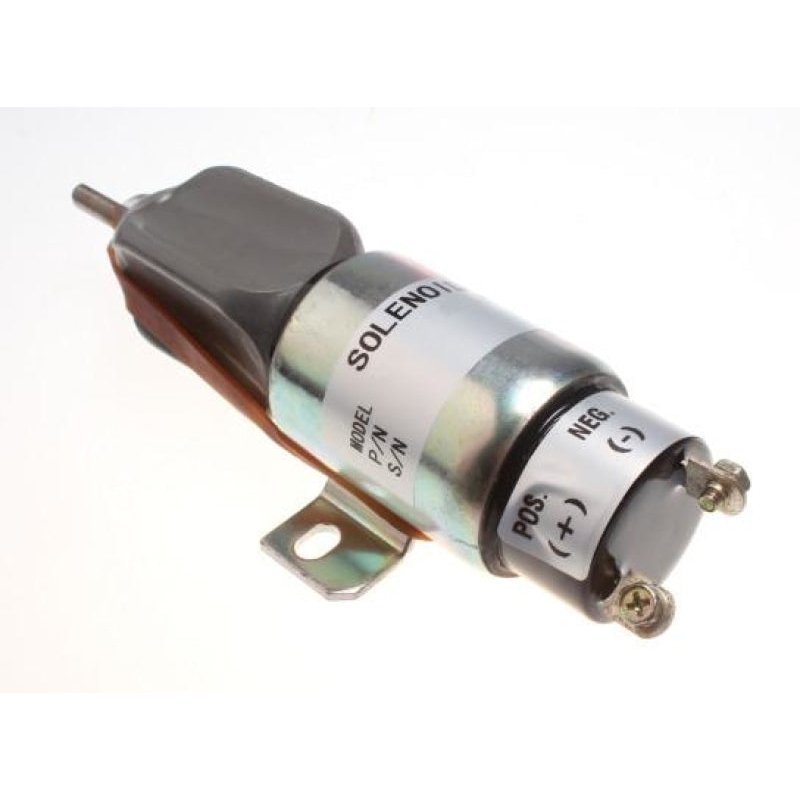 Diesel Stop Solenoid Sa-4984-N 1751-12E2U1B1 W/ Lead Wire For Woodward