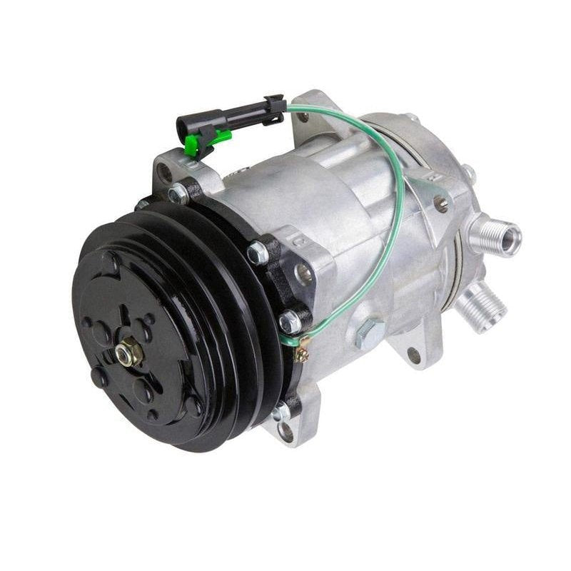 New A/C Compressor Voe11007314 11007857 For Volvo 24V A20C A25C A30C A25C Ec130 Ec150 Ec300 Ec420 Ec620 El70C Ec620 L120B L90B L180