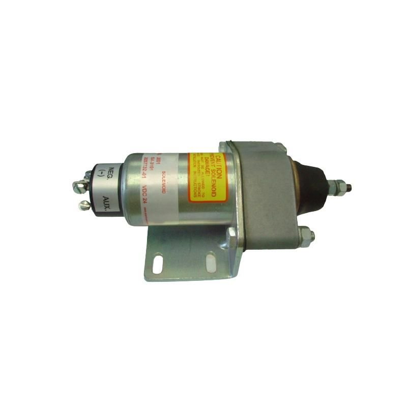 Sa-3191 2001-24F2U1Ba Diesel Fuel Shutoff Stop Solenoid For Woodward 24V