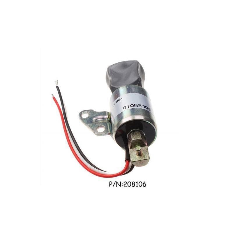 Stop Solenoid 208106 For Bobcat 250 D Nt 50 Trailblazer 302 301 D